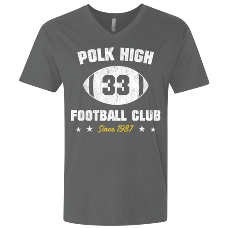 T-Shirts Heavy Metal / X-Small Polk High Football Men's Premium V-Neck
