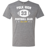 T-Shirts Premium Heather / Small Polk High Football Men's Triblend T-Shirt