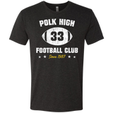 T-Shirts Vintage Black / Small Polk High Football Men's Triblend T-Shirt