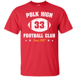 T-Shirts Red / Small Polk High Football T-Shirt