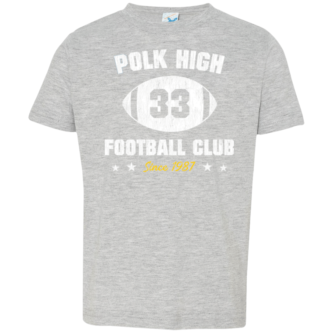 T-Shirts Heather / 2T Polk High Football Toddler Premium T-Shirt