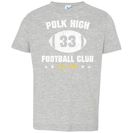 T-Shirts Heather / 2T Polk High Football Toddler Premium T-Shirt