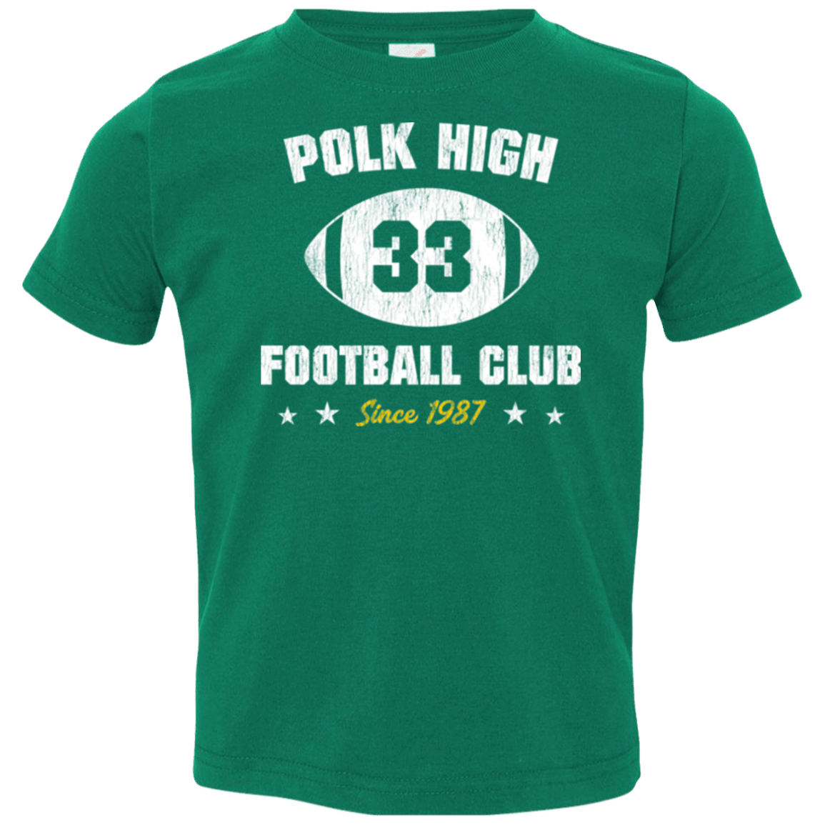 T-Shirts Kelly / 2T Polk High Football Toddler Premium T-Shirt