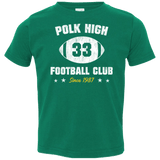 T-Shirts Kelly / 2T Polk High Football Toddler Premium T-Shirt