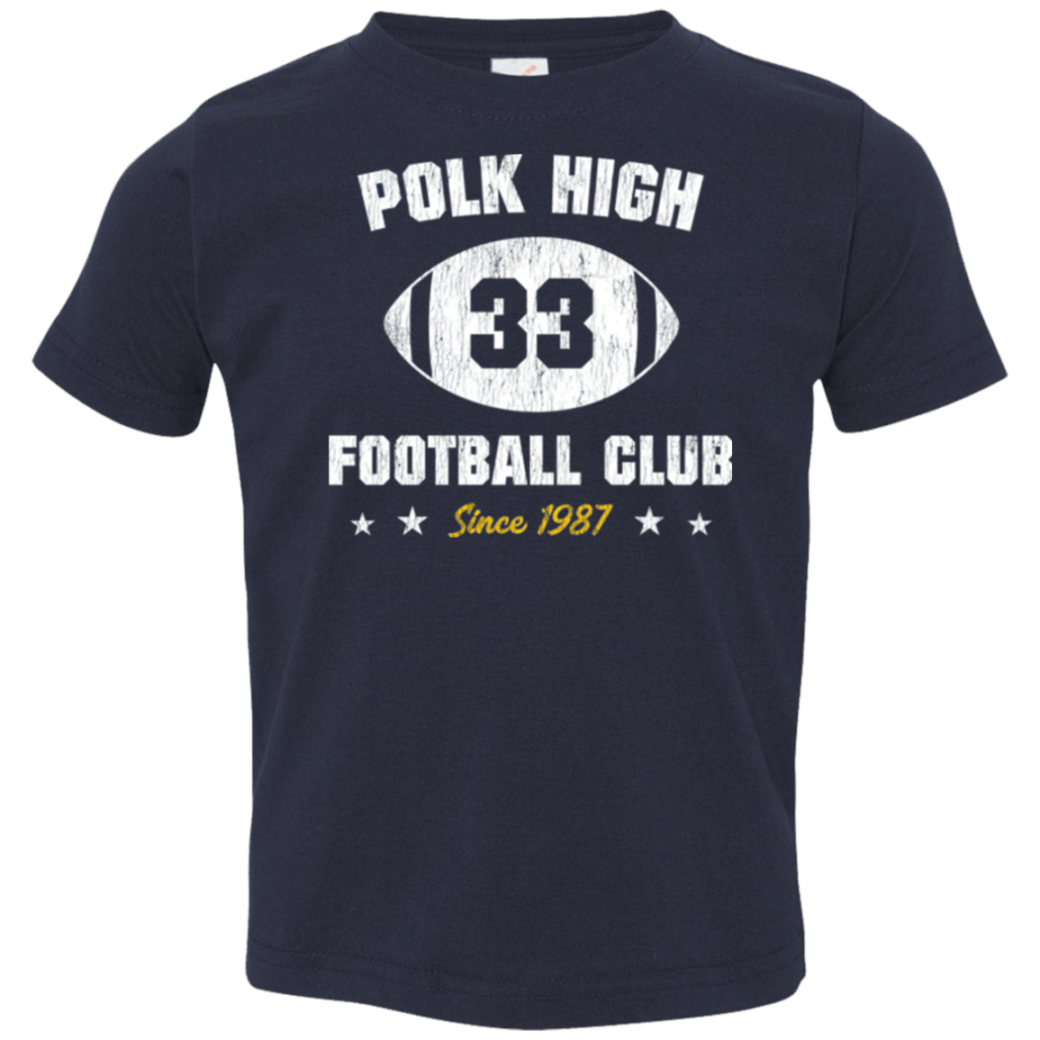 T-Shirts Navy / 2T Polk High Football Toddler Premium T-Shirt
