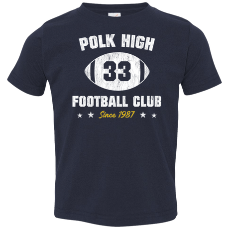 T-Shirts Navy / 2T Polk High Football Toddler Premium T-Shirt