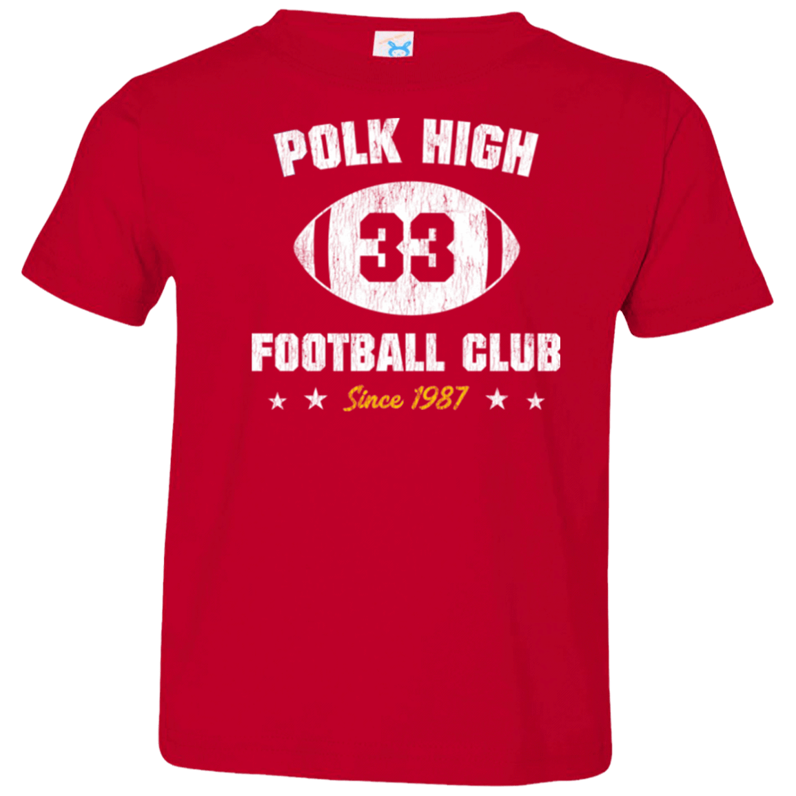 T-Shirts Red / 2T Polk High Football Toddler Premium T-Shirt