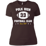 T-Shirts Dark Chocolate / X-Small Polk High Football Women's Premium T-Shirt