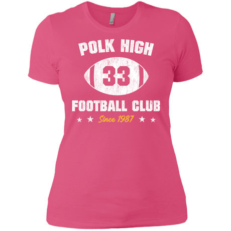 T-Shirts Hot Pink / X-Small Polk High Football Women's Premium T-Shirt