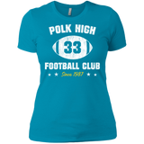 T-Shirts Turquoise / X-Small Polk High Football Women's Premium T-Shirt