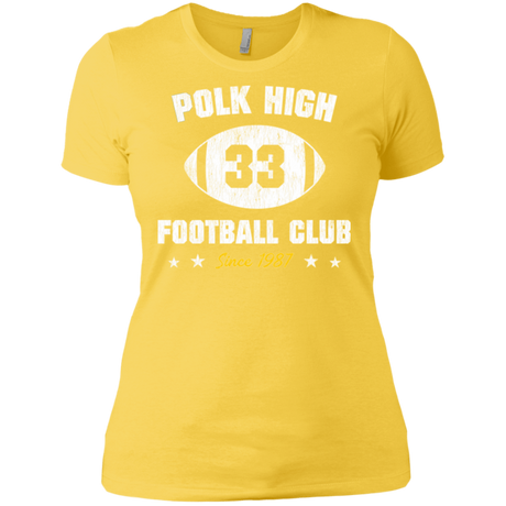 T-Shirts Vibrant Yellow / X-Small Polk High Football Women's Premium T-Shirt
