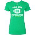 T-Shirts Envy / Small Polk High Football Women's Triblend T-Shirt
