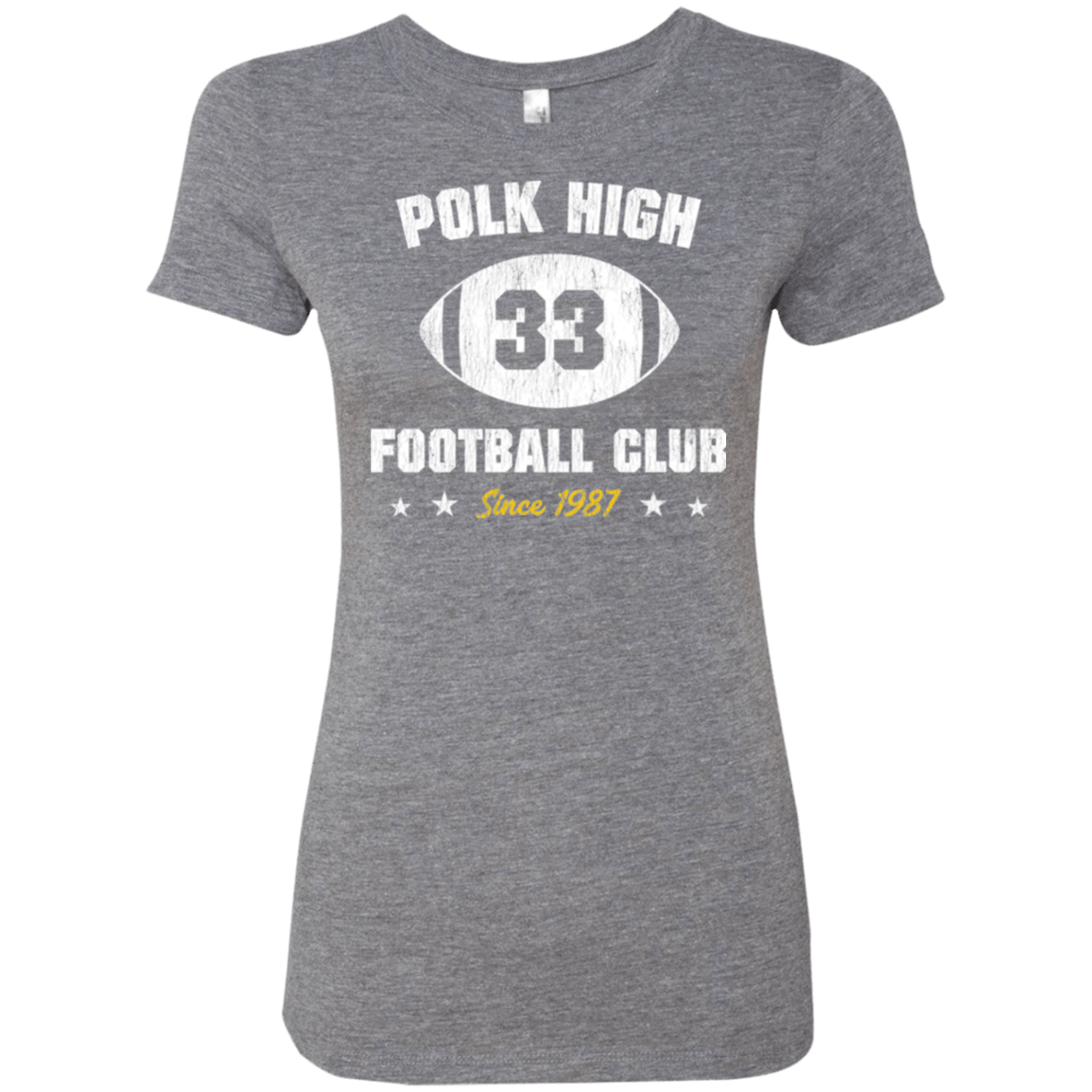 T-Shirts Premium Heather / Small Polk High Football Women's Triblend T-Shirt