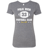 T-Shirts Premium Heather / Small Polk High Football Women's Triblend T-Shirt