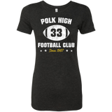 T-Shirts Vintage Black / Small Polk High Football Women's Triblend T-Shirt