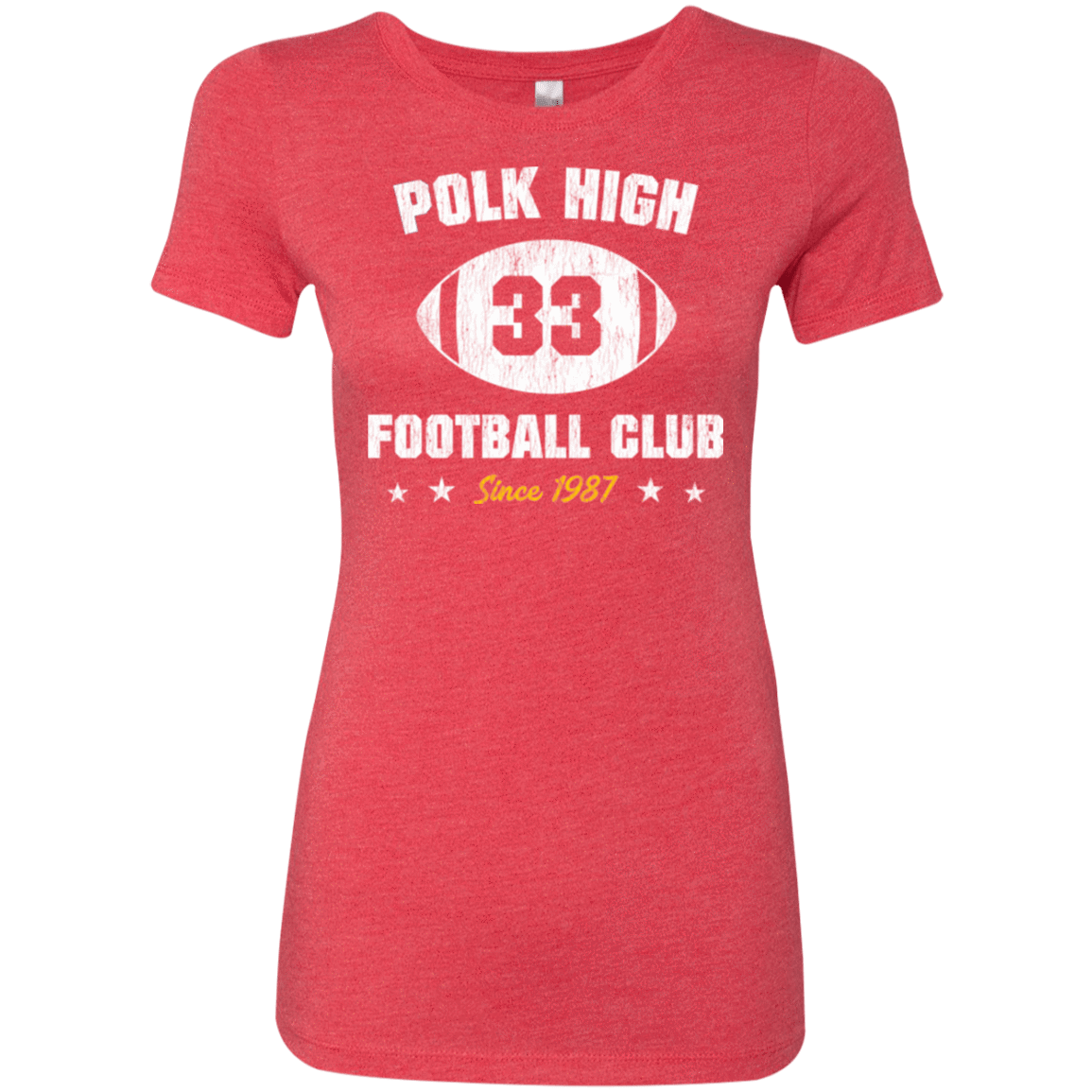 T-Shirts Vintage Red / Small Polk High Football Women's Triblend T-Shirt
