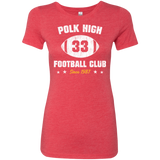 T-Shirts Vintage Red / Small Polk High Football Women's Triblend T-Shirt