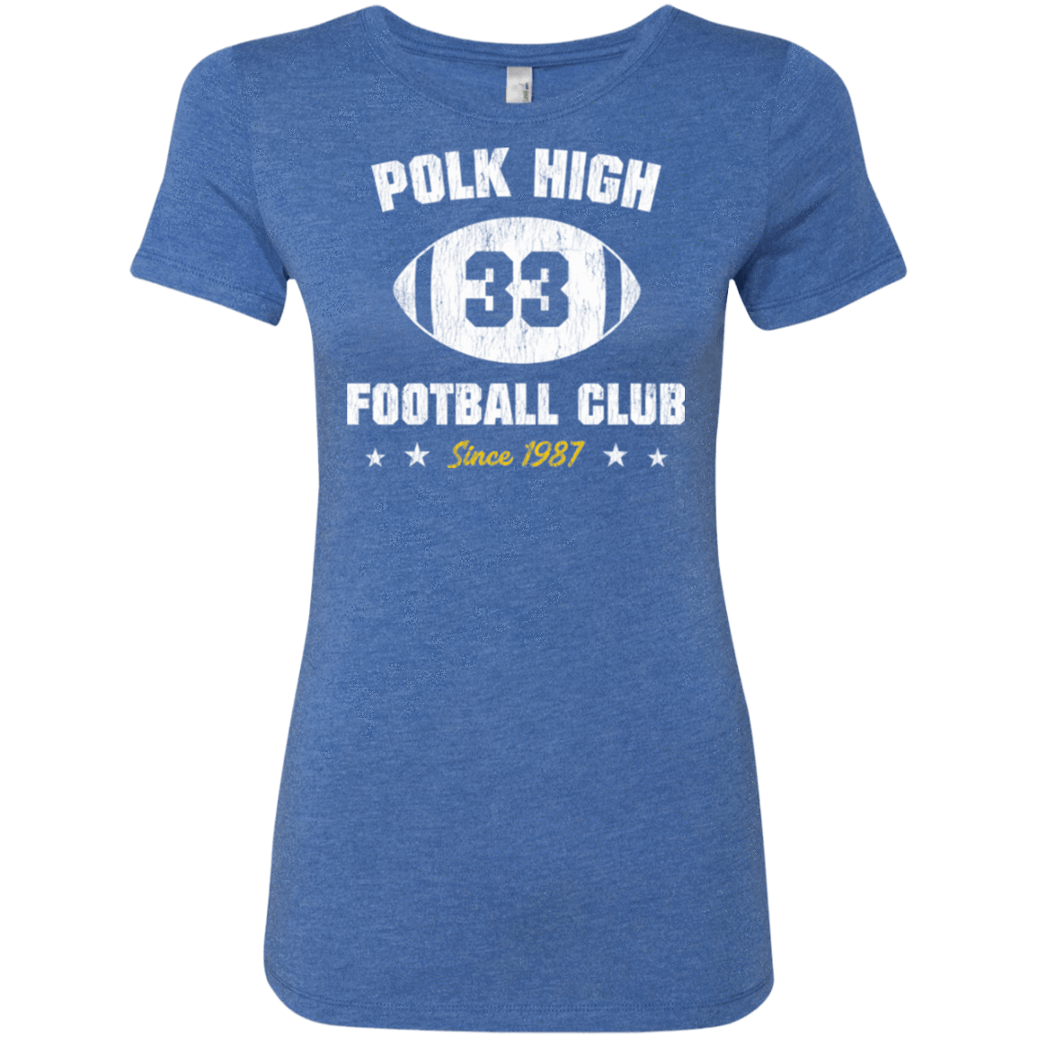 T-Shirts Vintage Royal / Small Polk High Football Women's Triblend T-Shirt