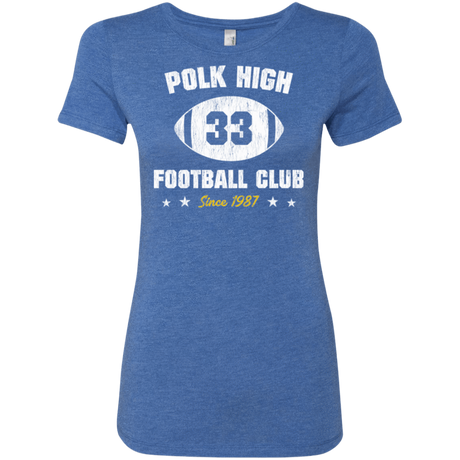 T-Shirts Vintage Royal / Small Polk High Football Women's Triblend T-Shirt