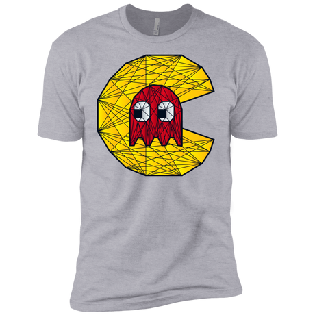 T-Shirts Heather Grey / YXS Poly Pac Man Boys Premium T-Shirt