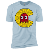 T-Shirts Light Blue / YXS Poly Pac Man Boys Premium T-Shirt