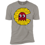 T-Shirts Light Grey / YXS Poly Pac Man Boys Premium T-Shirt