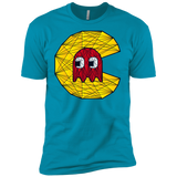 T-Shirts Turquoise / YXS Poly Pac Man Boys Premium T-Shirt