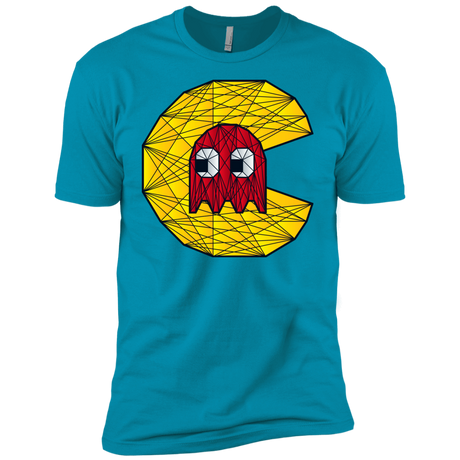 T-Shirts Turquoise / YXS Poly Pac Man Boys Premium T-Shirt