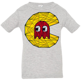 T-Shirts Heather Grey / 6 Months Poly Pac Man Infant Premium T-Shirt