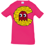 T-Shirts Hot Pink / 6 Months Poly Pac Man Infant Premium T-Shirt