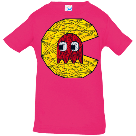 T-Shirts Hot Pink / 6 Months Poly Pac Man Infant Premium T-Shirt