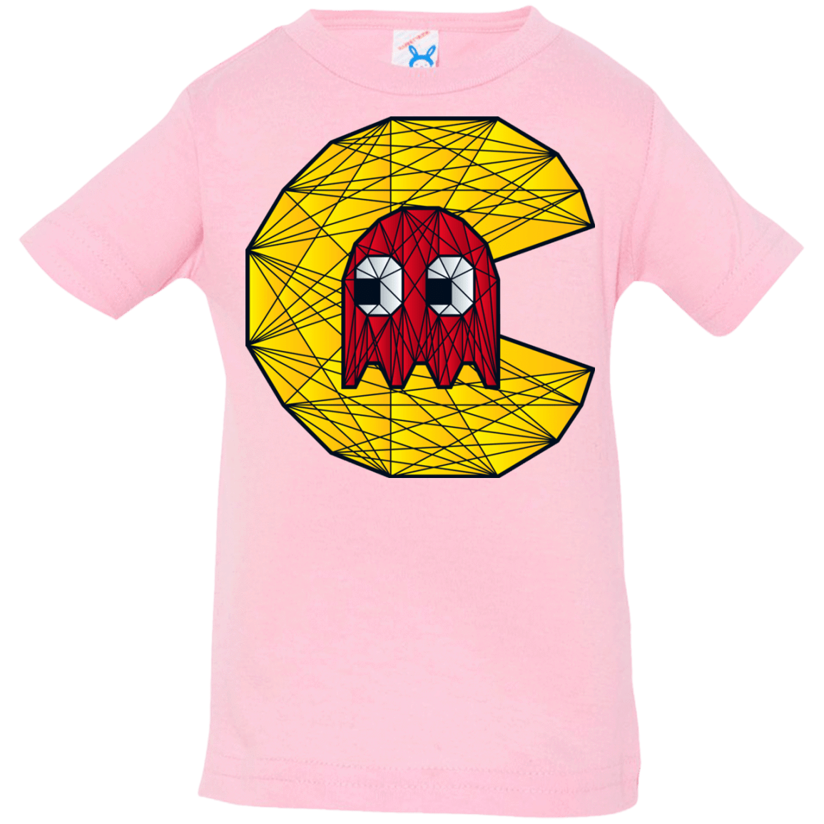 T-Shirts Pink / 6 Months Poly Pac Man Infant Premium T-Shirt