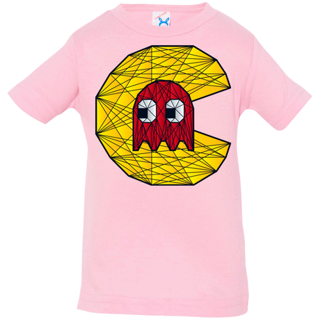 T-Shirts Pink / 6 Months Poly Pac Man Infant Premium T-Shirt
