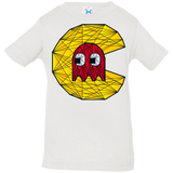 T-Shirts White / 6 Months Poly Pac Man Infant Premium T-Shirt