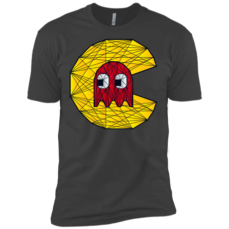 T-Shirts Heavy Metal / X-Small Poly Pac Man Men's Premium T-Shirt