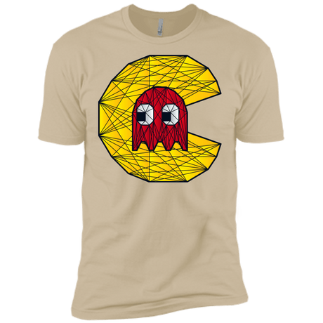 T-Shirts Sand / X-Small Poly Pac Man Men's Premium T-Shirt