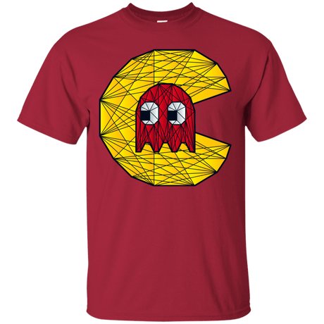 T-Shirts Cardinal / S Poly Pac Man T-Shirt
