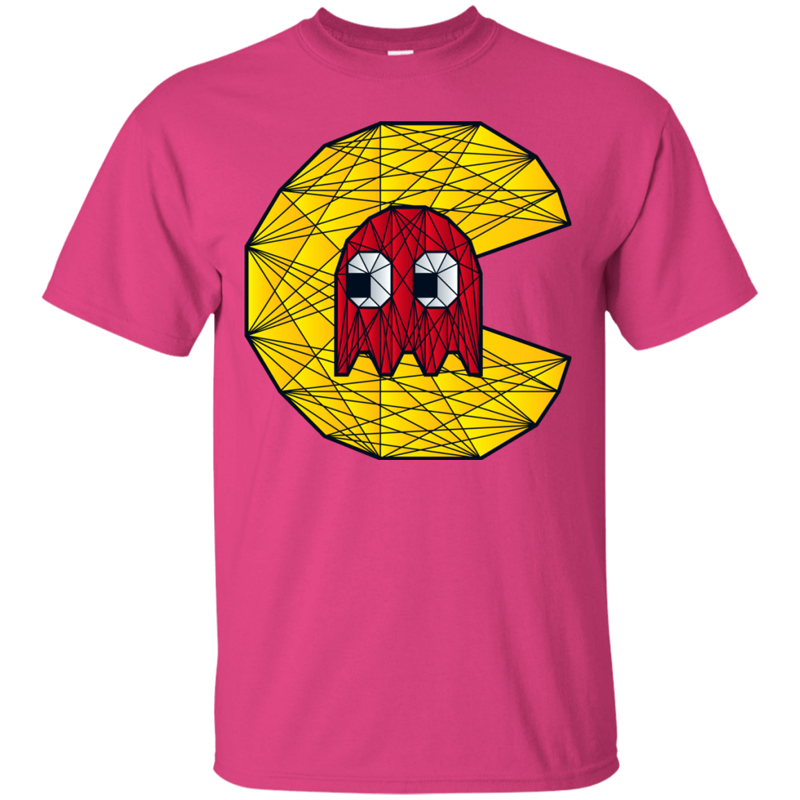 T-Shirts Heliconia / S Poly Pac Man T-Shirt