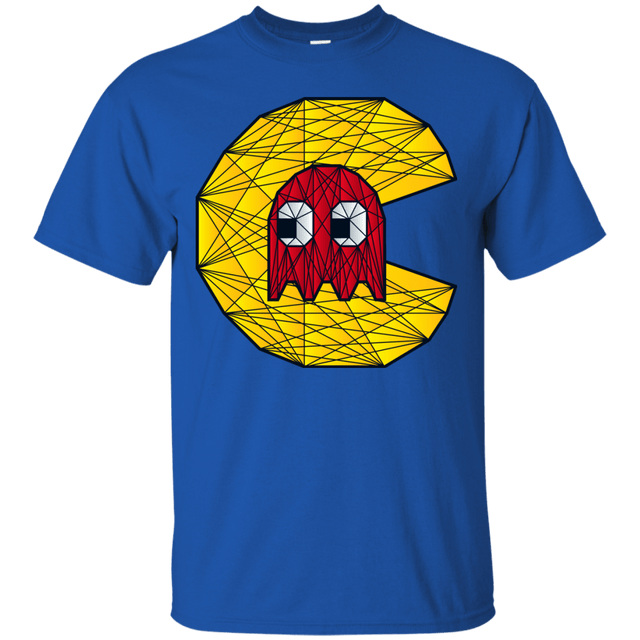 T-Shirts Royal / S Poly Pac Man T-Shirt