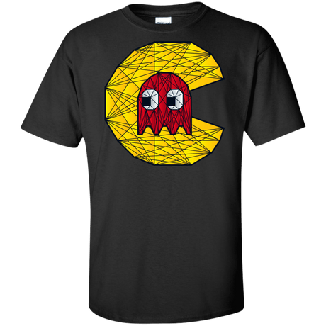 T-Shirts Black / XLT Poly Pac Man Tall T-Shirt