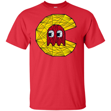 T-Shirts Red / XLT Poly Pac Man Tall T-Shirt