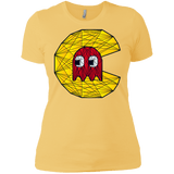 T-Shirts Banana Cream/ / X-Small Poly Pac Man Women's Premium T-Shirt
