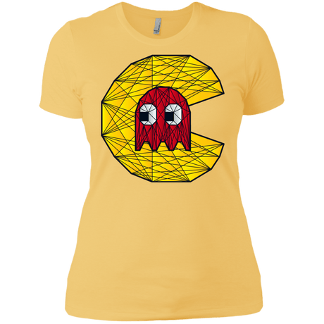 T-Shirts Banana Cream/ / X-Small Poly Pac Man Women's Premium T-Shirt