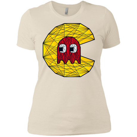 T-Shirts Ivory/ / X-Small Poly Pac Man Women's Premium T-Shirt