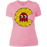 T-Shirts Light Pink / X-Small Poly Pac Man Women's Premium T-Shirt