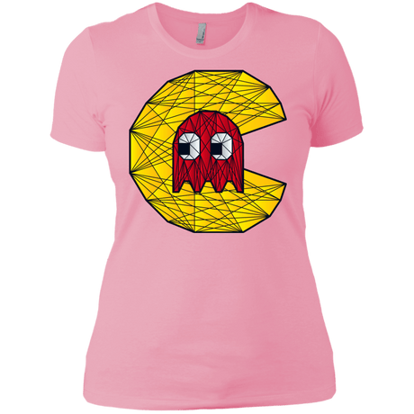 T-Shirts Light Pink / X-Small Poly Pac Man Women's Premium T-Shirt