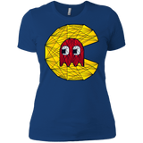 T-Shirts Royal / X-Small Poly Pac Man Women's Premium T-Shirt