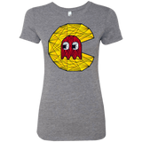 T-Shirts Premium Heather / S Poly Pac Man Women's Triblend T-Shirt