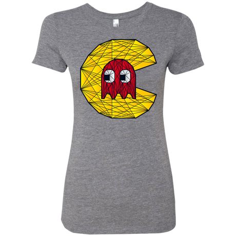 T-Shirts Premium Heather / S Poly Pac Man Women's Triblend T-Shirt