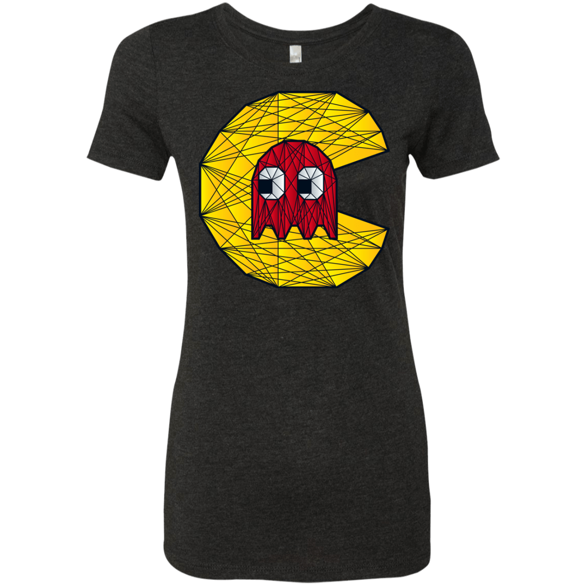 T-Shirts Vintage Black / S Poly Pac Man Women's Triblend T-Shirt